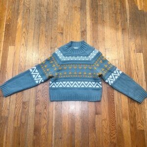 Universal Thread Fair Isle Knit Sweater – Size Small – Cozy Winter Pullover